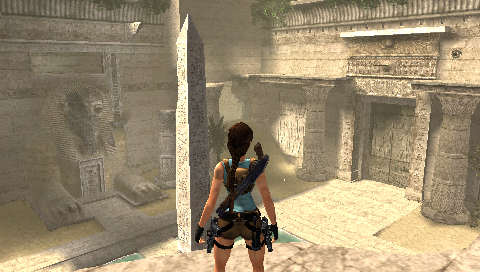 Tomb Raider Anniversary screenshot 3 for PSP